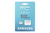 Samsung EVO Plus/micro SDXC/512GB/UHS-I U3 / Class 10/+ Adaptér/Bílá Samsung EVO Plus/micro SDXC/512GB/UHS-I U3 / Class 10/+ Adaptér/Bílá