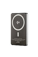 Qi2 Dual PowerBank 5000mAh with USB-C - Space Gray Qi2 Dual PowerBank 5000mAh with USB-C - Space Gray