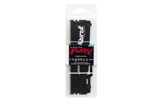 Kingston FURY Beast/DDR5/8GB/6000MHz/CL30/1x8GB/RGB/Black Kingston FURY Beast/DDR5/8GB/6000MHz/CL30/1x8GB/RGB/Black