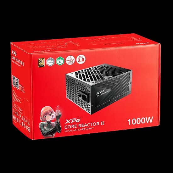 Adata XPG CORE REACTOR II 1000W 80+GOLD Adata XPG CORE REACTOR II 1000W 80+GOLD