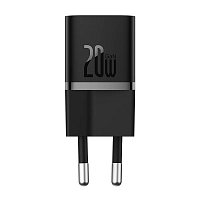 Baseus Rychlonabíječka do sítě GaN5 Mini 20W EU černá Baseus Rychlonabíječka do sítě GaN5 Mini 20W EU černá