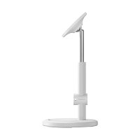 Baseus Otočný držák MagPro Desktop Phone Stand bílý Baseus Otočný držák MagPro Desktop Phone Stand bílý