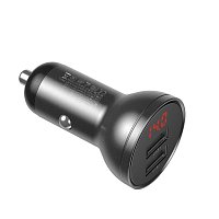 Baseus CCBX-0G Nabíječka do Auta s Displejem 24W 2x USB Grey Baseus CCBX-0G Nabíječka do Auta s Displejem 24W 2x USB Grey