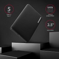 AXAGON EE25-SL, USB 3.2 Gen 1 - SATA 6G, 2.5 AXAGON EE25-SL, USB 3.2 Gen 1 - SATA 6G, 2.5