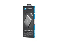 Natec multifunkční adaptér Fowler MINI USB-C PD, USB 3.0, HDMI 4K Natec multifunkční adaptér Fowler MINI USB-C PD, USB 3.0, HDMI 4K
