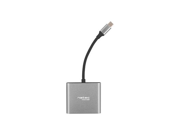 Natec multifunkční adaptér Fowler MINI USB-C PD, USB 3.0, HDMI 4K Natec multifunkční adaptér Fowler MINI USB-C PD, USB 3.0, HDMI 4K