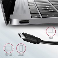 AXAGON HMC-5G2, USB 3.2 Gen 2 10 Gb/s hub, porty 2x USB-A, 2x USB-C, HDMI, PD 60W, kabel USB-C 13cm AXAGON HMC-5G2, USB 3.2 Gen 2 10 Gb/s hub, porty 2x USB-A, 2x USB-C, HDMI, PD 60W, kabel USB-C 13cm