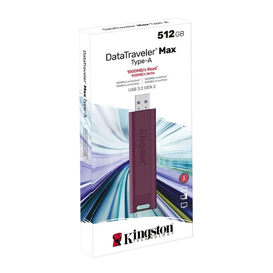 512GB Kingston DT Max USB-A 3.2 gen. 2 512GB Kingston DT Max USB-A 3.2 gen. 2