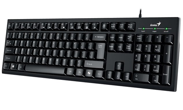 Genius Smart KB-100/Drátová USB/CZ-SK layout/Černá Genius Smart KB-100/Drátová USB/CZ-SK layout/Černá