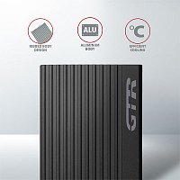 AXAGON EEM2-GTR, USB-C 3.2 Gen 2 - M.2 NVMe SSD kovový THIN RIB box AXAGON EEM2-GTR, USB-C 3.2 Gen 2 - M.2 NVMe SSD kovový THIN RIB box