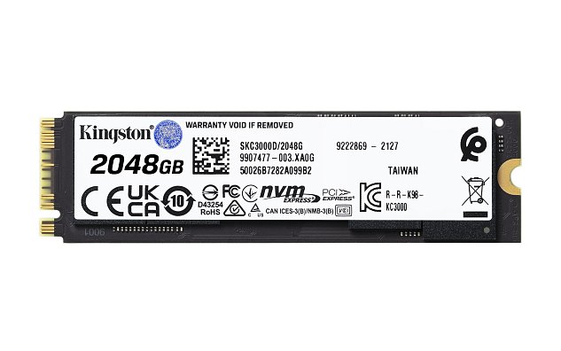 Kingston KC3000/2TB/SSD/M.2 NVMe/5R Kingston KC3000/2TB/SSD/M.2 NVMe/5R