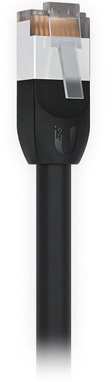 Ubiquiti UACC-Cable-Patch-Outdoor-1M-BK, Venkovní UniFi patch kabel, 1m, Cat5e, černý