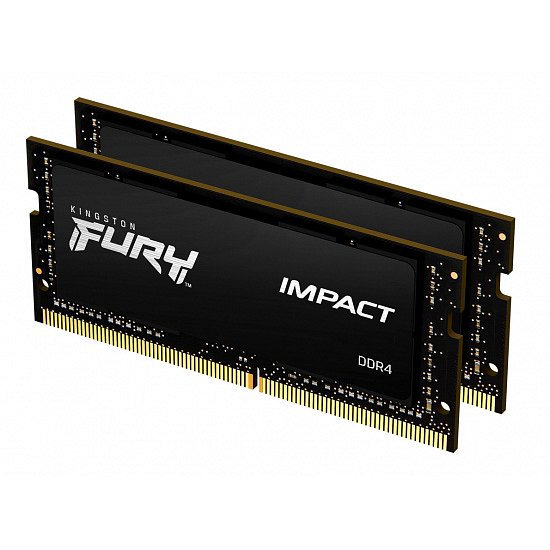 SO-DIMM 16GB DDR4-3200MHz CL20 Kingston FURY Impact, 2x8GB SO-DIMM 16GB DDR4-3200MHz CL20 Kingston FURY Impact, 2x8GB