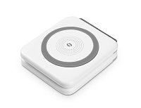 Bezdrátová nabíječka ALIGATOR Mag-Book 2v1, určeno pro MagSafe a nabíjení Apple Watch, 15W, bílá Bezdrátová nabíječka ALIGATOR Mag-Book 2v1, určeno pro MagSafe a nabíjení Apple Watch, 15W, bílá