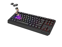 GENESIS herní klávesnice THOR 230/TKL/RGB/Outemu Panda/Bezdrátová USB + Bluetooth/US layout/Černá GENESIS herní klávesnice THOR 230/TKL/RGB/Outemu Panda/Bezdrátová USB + Bluetooth/US layout/Černá