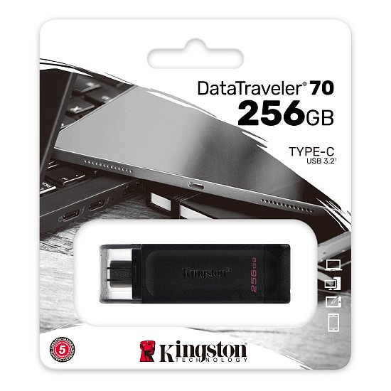 256GB Kingston DT70 USB-C 3.2 gen. 1 256GB Kingston DT70 USB-C 3.2 gen. 1