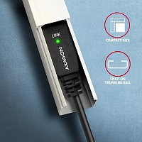 AXAGON ADR-215B, USB 2.0 A-M -> B-M aktivní propojovací / repeater kabel, 15m AXAGON ADR-215B, USB 2.0 A-M -> B-M aktivní propojovací / repeater kabel, 15m