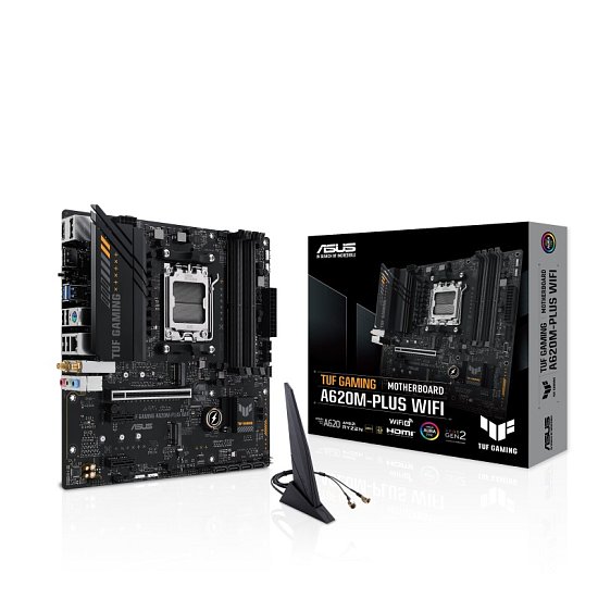 ASUS TUF GAMING A620M-PLUS WIFI/AM5/mATX ASUS TUF GAMING A620M-PLUS WIFI/AM5/mATX