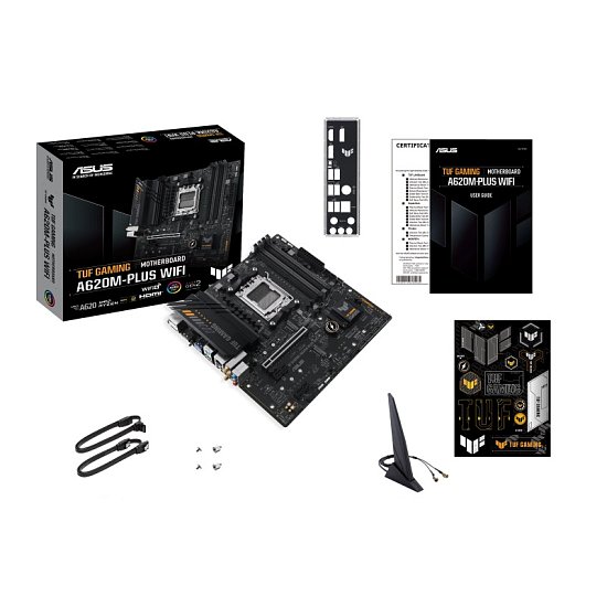 ASUS TUF GAMING A620M-PLUS WIFI/AM5/mATX ASUS TUF GAMING A620M-PLUS WIFI/AM5/mATX