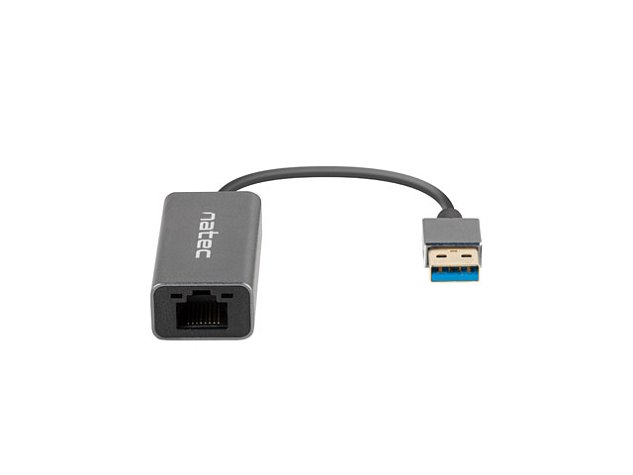 NATEC CRICKET externí Ethernet síťová karta USB 3.0 1X RJ45 1GB kabel NATEC CRICKET externí Ethernet síťová karta USB 3.0 1X RJ45 1GB kabel