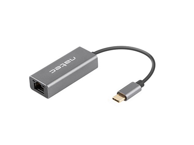 NATEC CRICKET externí Ethernet síťová karta USB-C 3.1 1X RJ45 1GB kabel NATEC CRICKET externí Ethernet síťová karta USB-C 3.1 1X RJ45 1GB kabel
