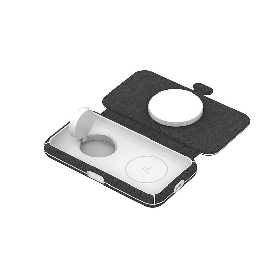 ER POWER skládací cestovní nabíječka 3v1 - černá ER POWER skládací cestovní nabíječka 3v1 - černá