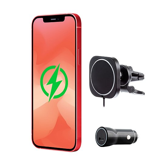 ER Bezdrátová MagSafe nabíj. do ventilace 15W/20W ER Bezdrátová MagSafe nabíj. do ventilace 15W/20W