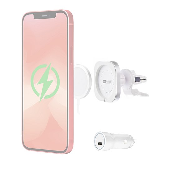 ER držák pro MagSafe nabíječka + 20W autonabíječka ER držák pro MagSafe nabíječka + 20W autonabíječka