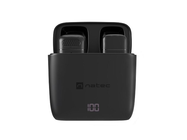 Mobilní bezdrátový mikrofon Natec HOPPER LAVALIER USB-C Mobilní bezdrátový mikrofon Natec HOPPER LAVALIER USB-C