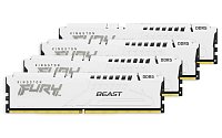 Kingston FURY Beast/DDR5/128GB/5600MHz/CL40/4x32GB/White Kingston FURY Beast/DDR5/128GB/5600MHz/CL40/4x32GB/White