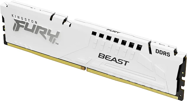 Kingston FURY Beast/DDR5/128GB/5200MHz/CL40/4x32GB/White