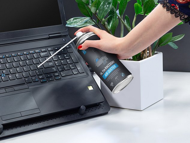 Natec stlačený vzduch RACCOON AIR 400 ml Natec stlačený vzduch RACCOON AIR 400 ml