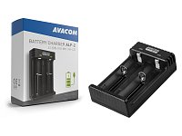 AVACOM ALF-2 - USB nabíječka baterií Li-Ion 18650, Ni-MH AA, AAA
