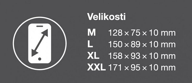 ALIGATOR Pouzdro UNI-POCKET, vel.XL(158*93) černá ALIGATOR Pouzdro UNI-POCKET, vel.XL(158*93) černá